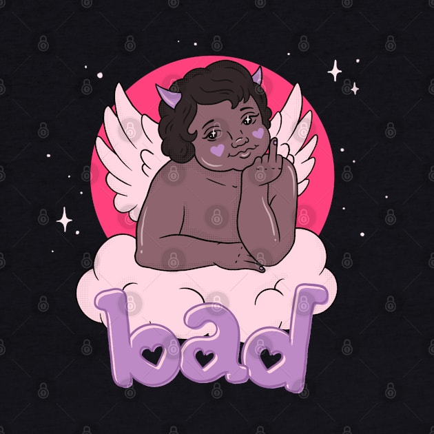 BAD CHERUB - purple by bratcave.studio